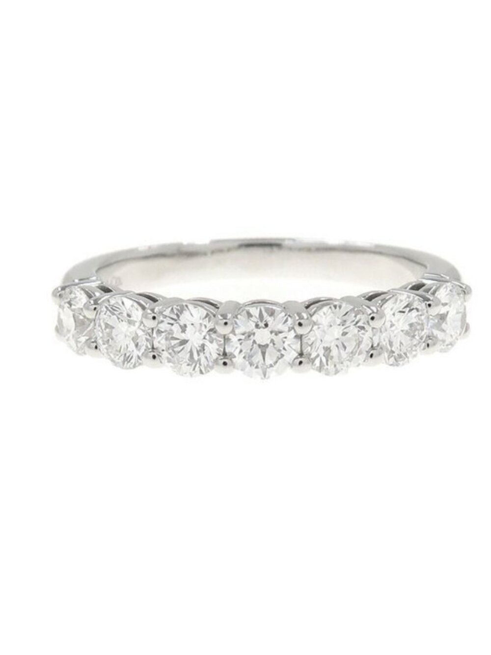 Tiffany & Co Forever Band Diamond Ring Near Half Circle